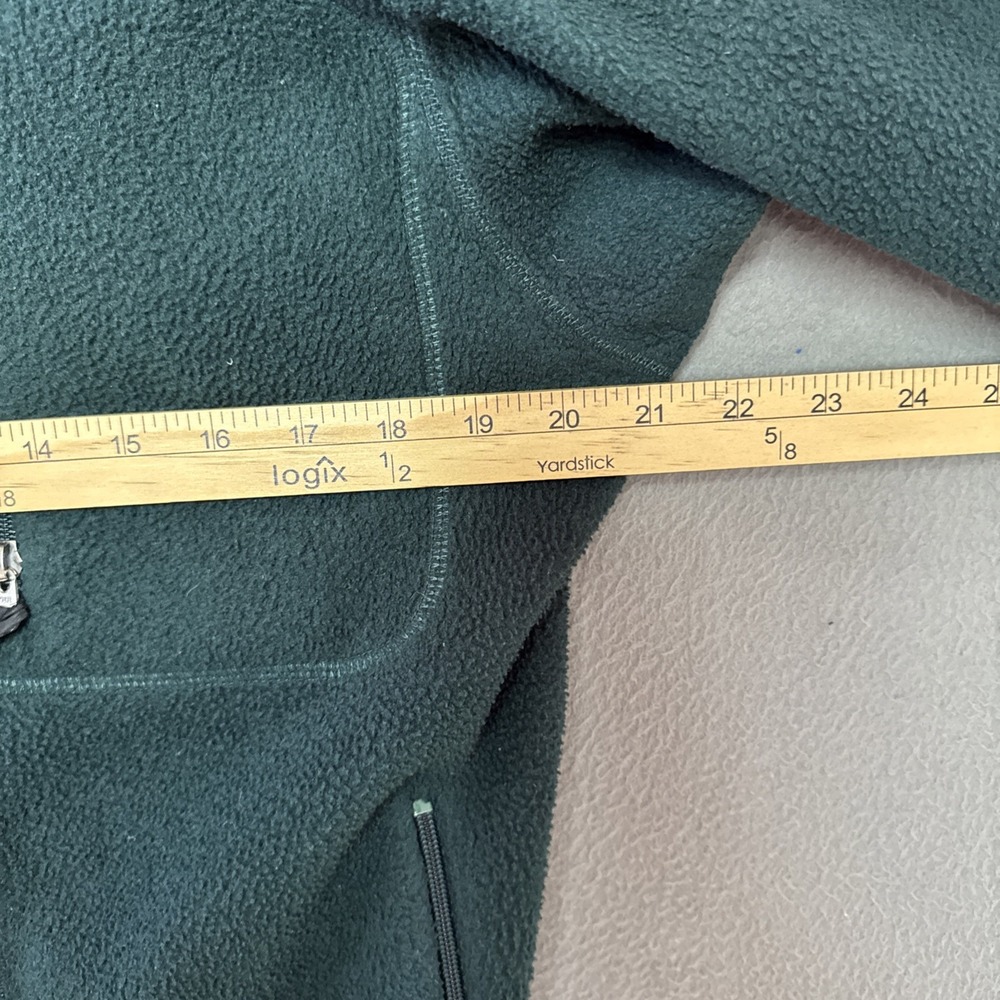 VTG Patagonia Synchilla Mens Green Full Zip Fleece Jacket USA 90s Y2K Retro Sz M - Picture 3 of 11